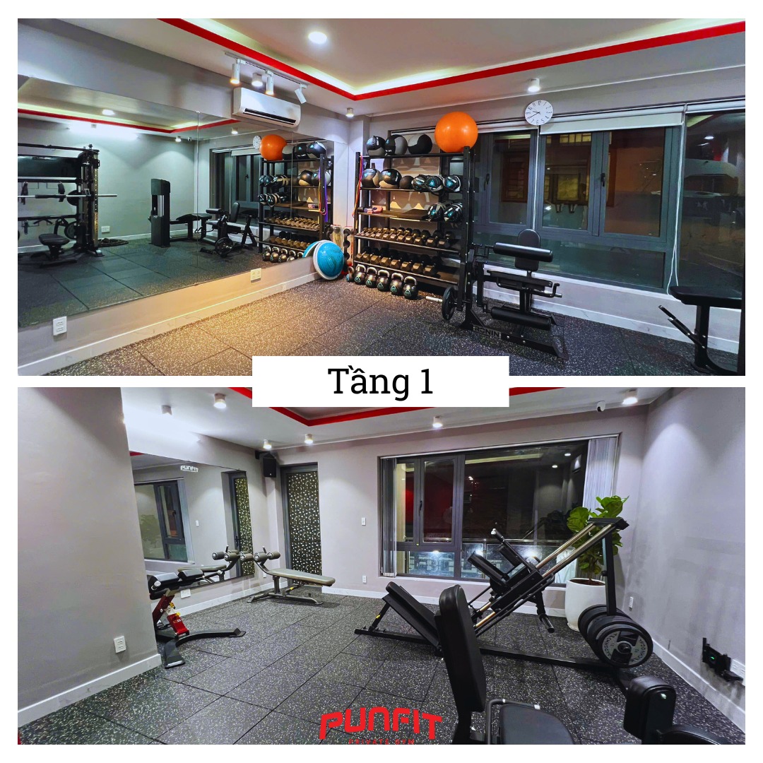 TẦNG 1 PUNFIT PT GYM QUẬN 2 THỦ ĐỨC