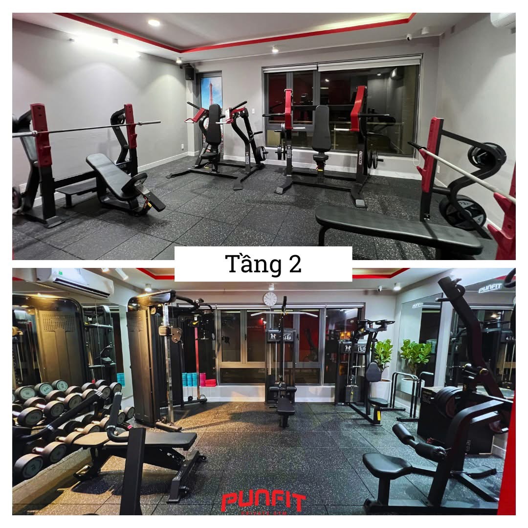 TẦNG 2 PUNFIT PT GYM QUẬN 2 THỦ ĐỨC